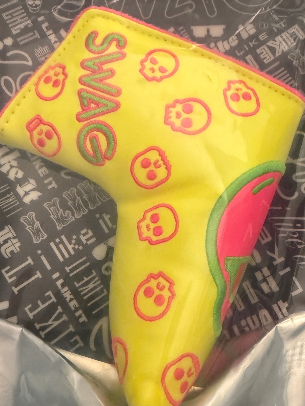 SWAGENTA AUGUSTA SKULL BLADE COVER SWAG GOLF - Picture 3 of 3